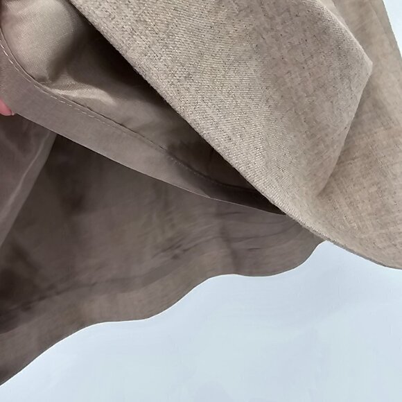 J. Crew Wool Blend Brown Side Walk Side Pocket Mini Skirt - Picture 3 of 6